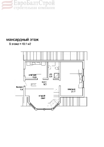 Мансардный дом 127кв.м_2