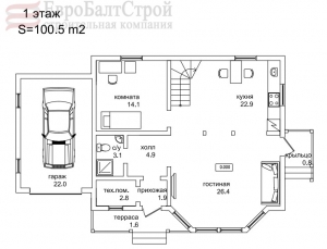 Мансардный дом 160м.кв_1