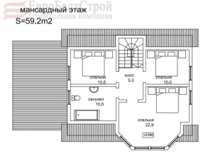 Мансардный дом 160м.кв_2